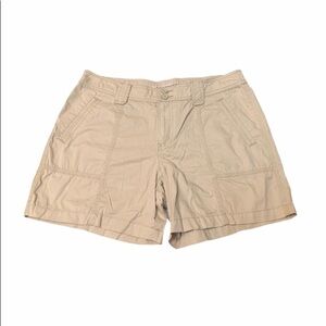 ST JOHNS BAY KHAKI SHORTS TAN NEW